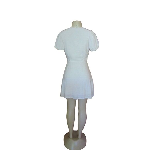L Space Sabrina Off White Button Down Dress Size XS - Picture 6 of 8